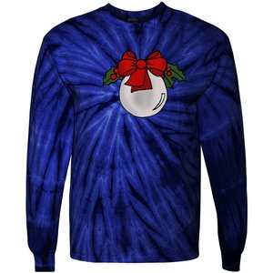 Christmas Ornament Tie-Dye Long Sleeve Shirt