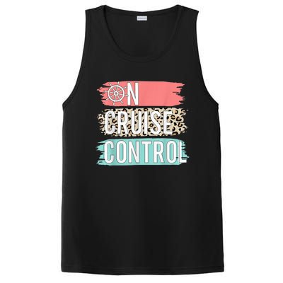 Control On Cruise Leopard Funny Summer Vacation Family Wo PosiCharge Competitor Tank