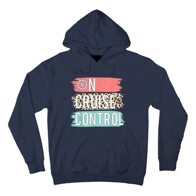 Control On Cruise Leopard Funny Summer Vacation Family Wo Hoodie