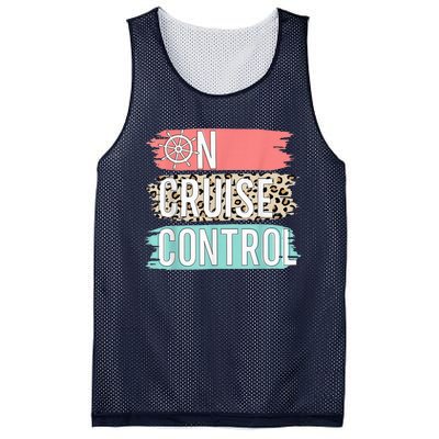 Control On Cruise Leopard Funny Summer Vacation Family Wo Mesh Reversible Basketball Jersey Tank