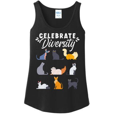 Cat Owner Cat Lover Cat Diversity Cute Cat Ladies Essential Tank