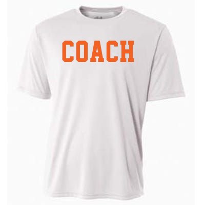 Coach Orange Cooling Performance Crew T-Shirt