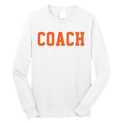 Coach Orange Long Sleeve Shirt