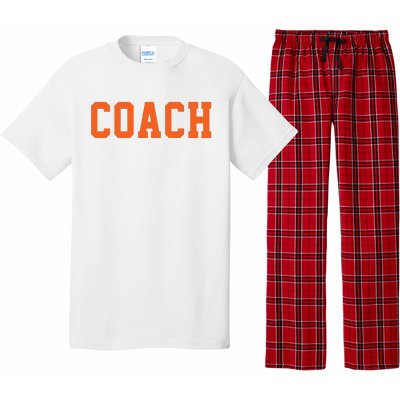 Coach Orange Pajama Set