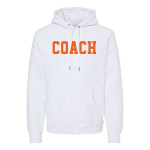 Coach Orange Premium Hoodie