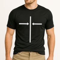 Centered On Christ Cross And Computer Icon Cooling Performance Crew T-Shirt