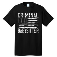 Correctional Officer Criminal Babysitter Thin Grey Line Tall T-Shirt