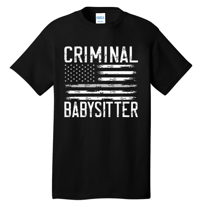 Correctional Officer Criminal Babysitter Thin Grey Line Tall T-Shirt