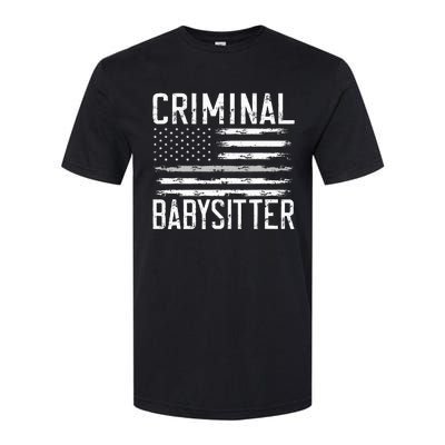 Correctional Officer Criminal Babysitter Thin Grey Line Softstyle CVC T-Shirt