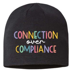 Connection Over Compliance Autism Awareness Month Sustainable Beanie