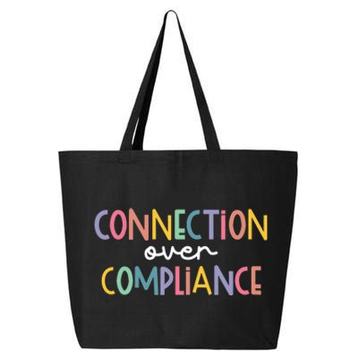 Connection Over Compliance Autism Awareness Month 25L Jumbo Tote