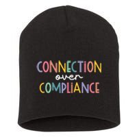 Connection Over Compliance Autism Awareness Month Short Acrylic Beanie