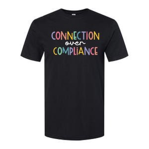 Connection Over Compliance Autism Awareness Month Softstyle® CVC T-Shirt