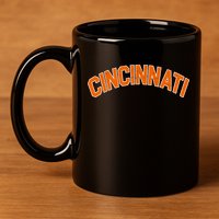 Cincinnati Ohio 11oz C Handle Ceramic Mug