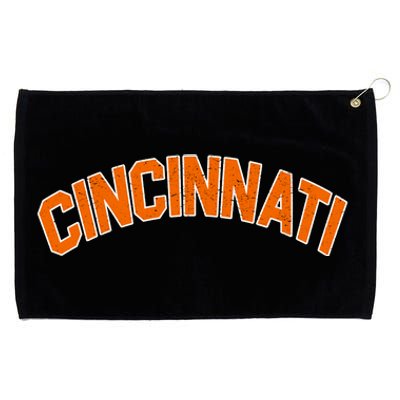 Cincinnati Ohio Grommeted Golf Towel