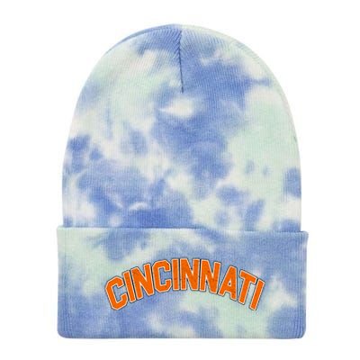 Cincinnati Ohio Tie Dye 12in Knit Beanie