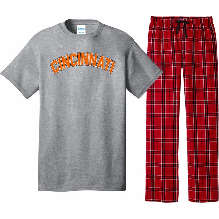 Cincinnati Ohio Pajama Set