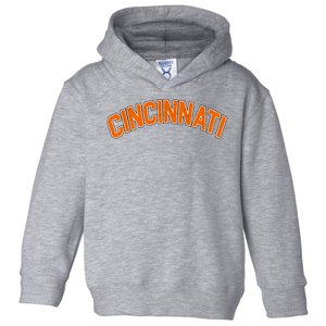 Cincinnati Ohio Toddler Hoodie