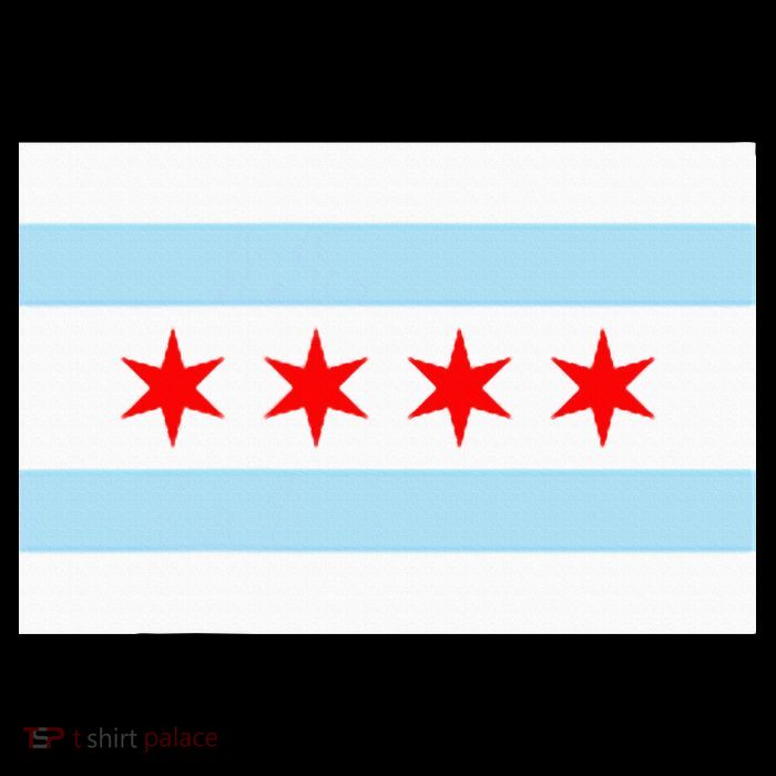 City Of Chicago Illinois Flag Windy City Flatbill Hat