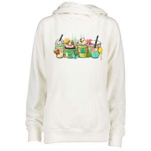 Cups Of Coffee Earth Day Save Our Planet Nature Environt Meaningful Gift Womens Funnel Neck Pullover Hood