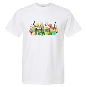 Cups Of Coffee Earth Day Save Our Planet Nature Environt Meaningful Gift Garment-Dyed Heavyweight T-Shirt