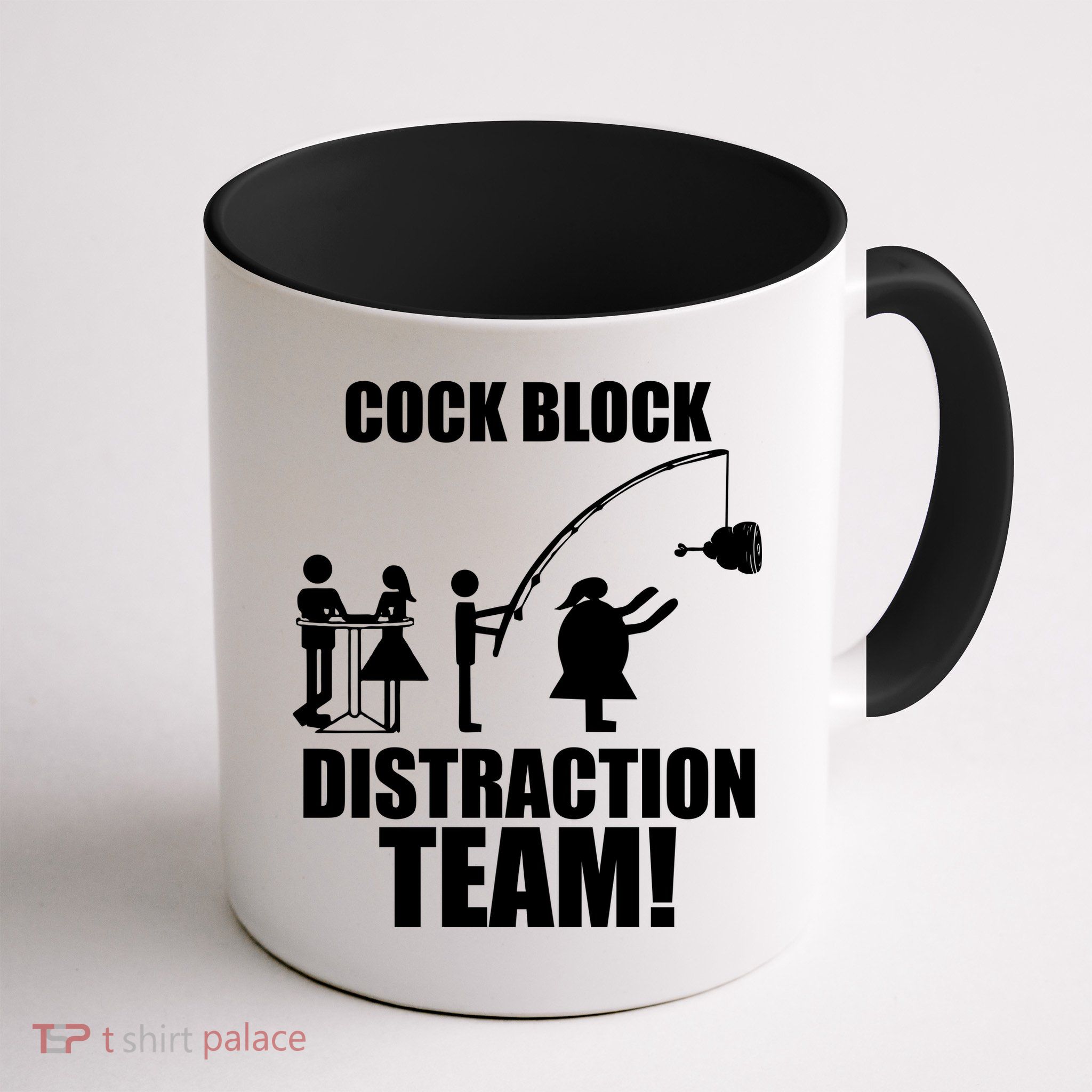 Cock Block Distraction Team Mug