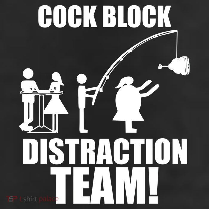 Cock Block Distraction Team 11oz C Handle Ceramic Mug