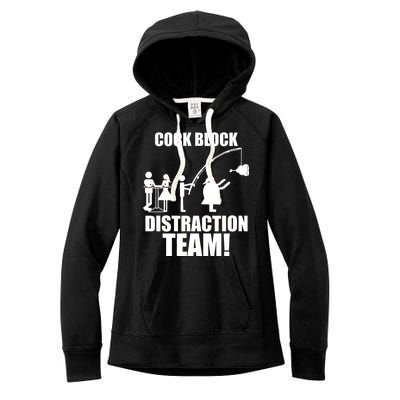 Cock Block Distraction Team Women's Fleece Hoodie