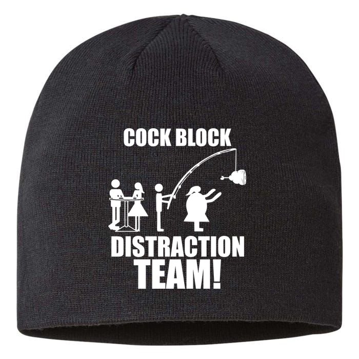 Cock Block Distraction Team Sustainable Beanie