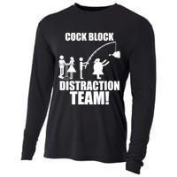 Cock Block Distraction Team Cooling Performance Long Sleeve Crew