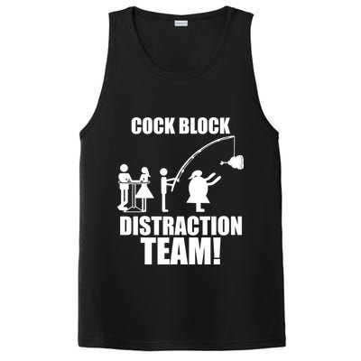 Cock Block Distraction Team PosiCharge Competitor Tank