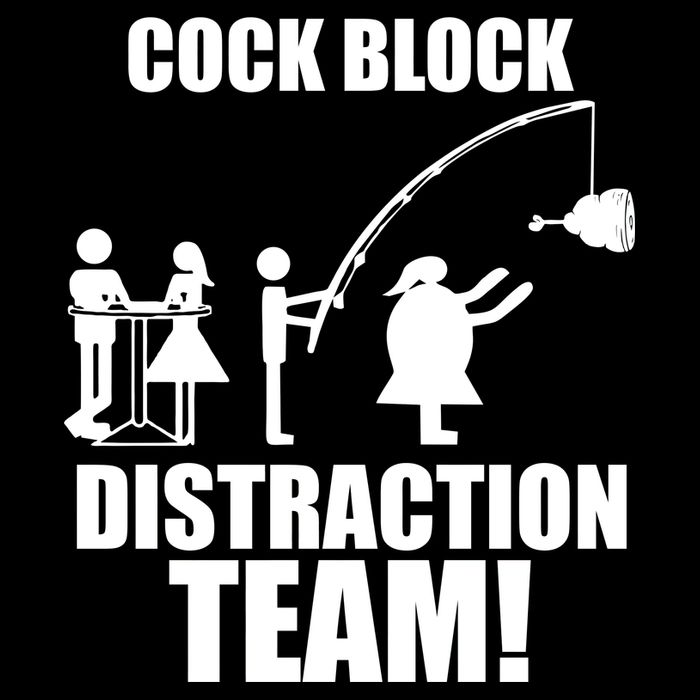 Cock Block Distraction Team Toddler T-Shirt