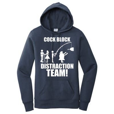 Cock Block Distraction Team Women's Pullover Hoodie