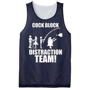 Cock Block Distraction Team Mesh Reversible Basketball Jersey Tank