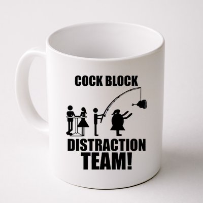 Cock Block Distraction Team Coffee Mug