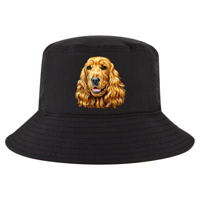 Cocker Spaniel Face Cool Comfort Performance Bucket Hat