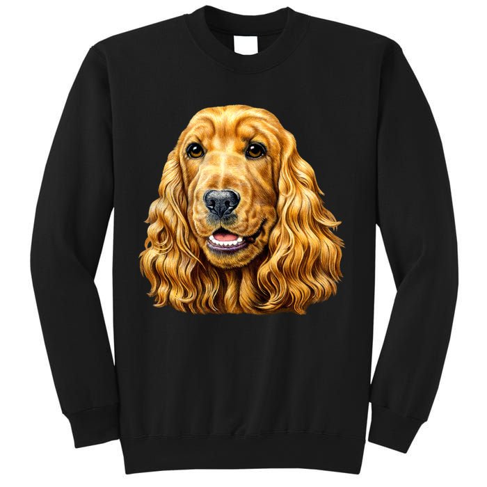 Cocker Spaniel Face Sweatshirt