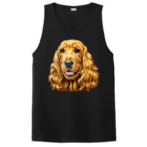 Cocker Spaniel Face PosiCharge Competitor Tank