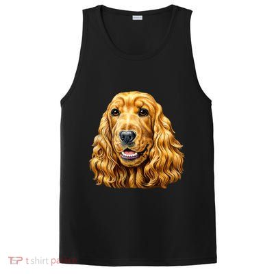Cocker Spaniel Face PosiCharge Competitor Tank