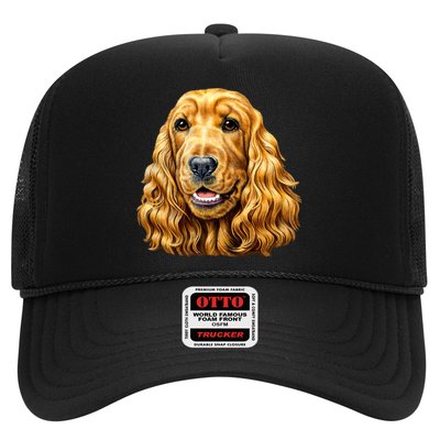 Cocker Spaniel Face Trucker Hat