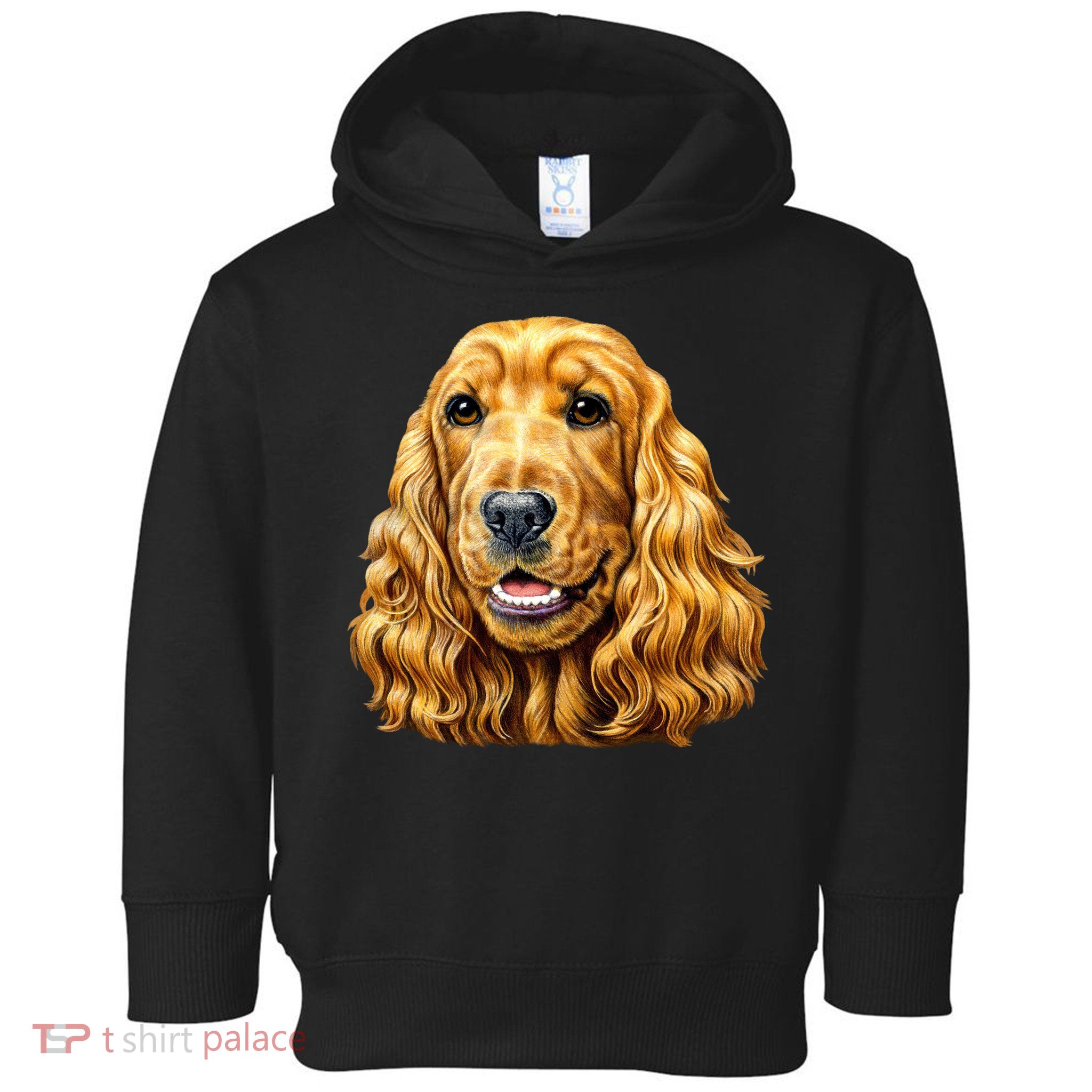 Cocker Spaniel Face Toddler Hoodie