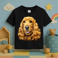 Cocker Spaniel Face Toddler T-Shirt
