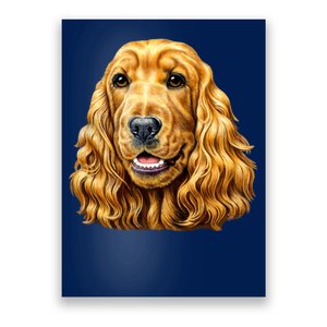 Cocker Spaniel Face Poster