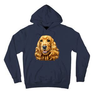 Cocker Spaniel Face Tall Hoodie