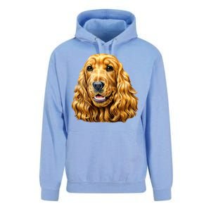 Cocker Spaniel Face Unisex Surf Hoodie