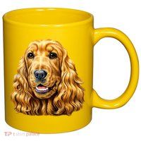 Cocker Spaniel Face 11oz C Handle Ceramic Mug