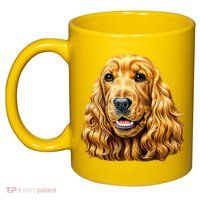 Cocker Spaniel Face 11oz C Handle Ceramic Mug