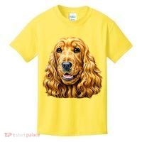 Cocker Spaniel Face Kids T-Shirt