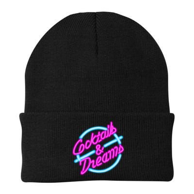 Cocktails And Dreams Retro 80s Beanie