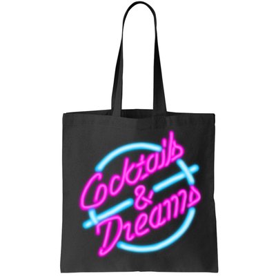 Cocktails And Dreams Retro 80s Bag